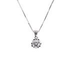 Elegant Women’s Moissanite Necklace – Brilliant Diamond Alternative Jewelry Gift